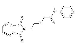 N-phenyl-2-(2-phthalimidoethylthio)acetamide