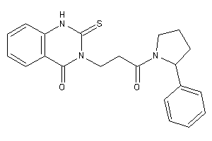 3-[3-keto-3-(2-phenylpyrrolidino)propyl]-2-thioxo-1H-quinazolin-4-one