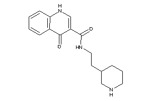 4-keto-N-[2-(3-piperidyl)ethyl]-1H-quinoline-3-carboxamide