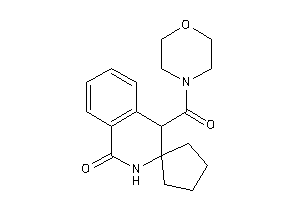 4-(morpholine-4-carbonyl)spiro[2,4-dihydroisoquinoline-3,1'-cyclopentane]-1-one