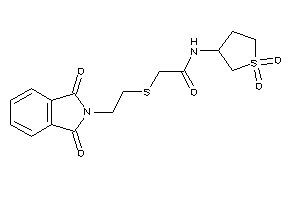 N-(1,1-diketothiolan-3-yl)-2-(2-phthalimidoethylthio)acetamide