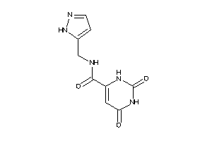 2,4-diketo-N-(1H-pyrazol-5-ylmethyl)-1H-pyrimidine-6-carboxamide