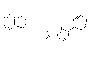 N-(2-isoindolin-2-ylethyl)-1-phenyl-pyrazole-3-carboxamide