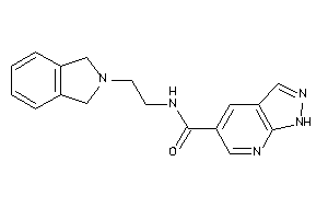 N-(2-isoindolin-2-ylethyl)-1H-pyrazolo[3,4-b]pyridine-5-carboxamide