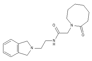 N-(2-isoindolin-2-ylethyl)-2-(2-ketoazocan-1-yl)acetamide