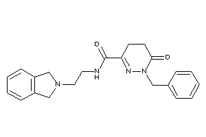 1-benzyl-N-(2-isoindolin-2-ylethyl)-6-keto-4,5-dihydropyridazine-3-carboxamide