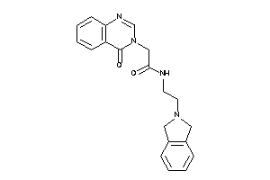 N-(2-isoindolin-2-ylethyl)-2-(4-ketoquinazolin-3-yl)acetamide