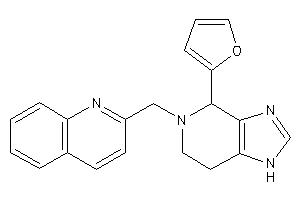 2-[[4-(2-furyl)-1,4,6,7-tetrahydroimidazo[4,5-c]pyridin-5-yl]methyl]quinoline