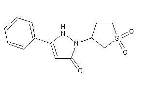 Image of 2-(1,1-diketothiolan-3-yl)-5-phenyl-3-pyrazolin-3-one