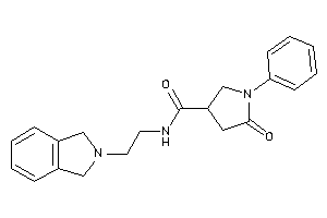 N-(2-isoindolin-2-ylethyl)-5-keto-1-phenyl-pyrrolidine-3-carboxamide