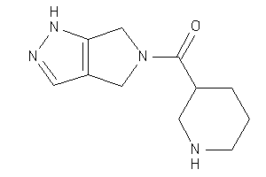 4,6-dihydro-1H-pyrrolo[3,4-c]pyrazol-5-yl(3-piperidyl)methanone