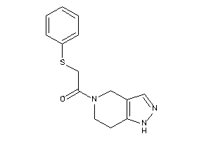 2-(phenylthio)-1-(1,4,6,7-tetrahydropyrazolo[4,3-c]pyridin-5-yl)ethanone