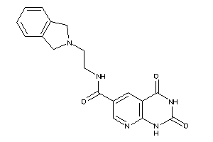 N-(2-isoindolin-2-ylethyl)-2,4-diketo-1H-pyrido[2,3-d]pyrimidine-6-carboxamide