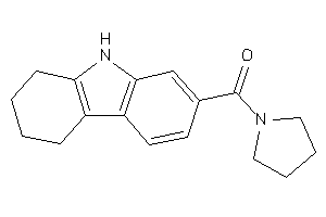 Pyrrolidino(6,7,8,9-tetrahydro-5H-carbazol-2-yl)methanone