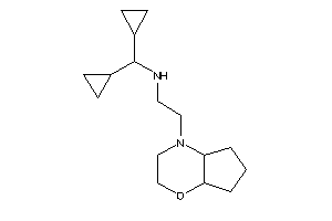 2-(3,4a,5,6,7,7a-hexahydro-2H-cyclopenta[b][1,4]oxazin-4-yl)ethyl-(dicyclopropylmethyl)amine