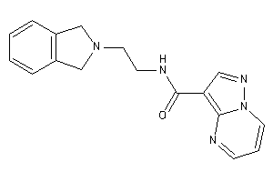 N-(2-isoindolin-2-ylethyl)pyrazolo[1,5-a]pyrimidine-3-carboxamide