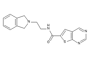 N-(2-isoindolin-2-ylethyl)thieno[2,3-d]pyrimidine-6-carboxamide