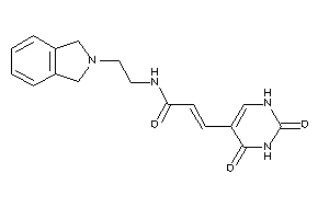 3-(2,4-diketo-1H-pyrimidin-5-yl)-N-(2-isoindolin-2-ylethyl)acrylamide