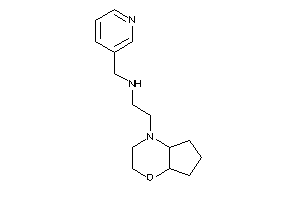 2-(3,4a,5,6,7,7a-hexahydro-2H-cyclopenta[b][1,4]oxazin-4-yl)ethyl-(3-pyridylmethyl)amine