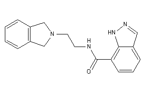 N-(2-isoindolin-2-ylethyl)-1H-indazole-7-carboxamide