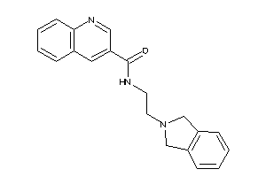 N-(2-isoindolin-2-ylethyl)quinoline-3-carboxamide