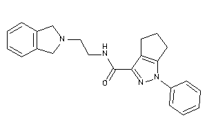 N-(2-isoindolin-2-ylethyl)-1-phenyl-5,6-dihydro-4H-cyclopenta[c]pyrazole-3-carboxamide