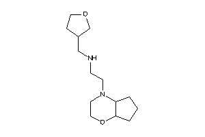 2-(3,4a,5,6,7,7a-hexahydro-2H-cyclopenta[b][1,4]oxazin-4-yl)ethyl-(tetrahydrofuran-3-ylmethyl)amine