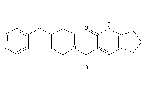 Image of 3-(4-benzylpiperidine-1-carbonyl)-1,5,6,7-tetrahydro-1-pyrindin-2-one