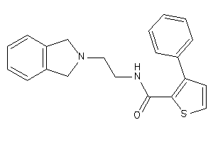 N-(2-isoindolin-2-ylethyl)-3-phenyl-thiophene-2-carboxamide