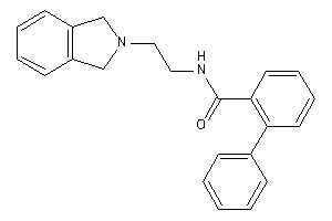 N-(2-isoindolin-2-ylethyl)-2-phenyl-benzamide