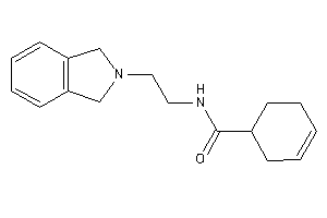 N-(2-isoindolin-2-ylethyl)cyclohex-3-ene-1-carboxamide