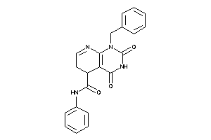 1-benzyl-2,4-diketo-N-phenyl-5,6-dihydropyrido[2,3-d]pyrimidine-5-carboxamide