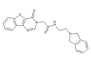 N-(2-isoindolin-2-ylethyl)-2-(4-ketobenzofuro[3,2-d]pyrimidin-3-yl)acetamide