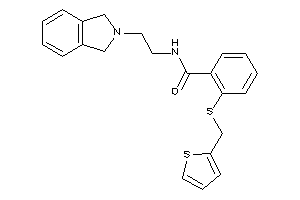 N-(2-isoindolin-2-ylethyl)-2-(2-thenylthio)benzamide