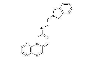 N-(2-isoindolin-2-ylethyl)-2-(2-ketoquinoxalin-1-yl)acetamide