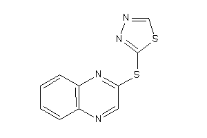 2-(quinoxalin-2-ylthio)-1,3,4-thiadiazole