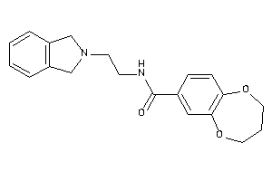 N-(2-isoindolin-2-ylethyl)-3,4-dihydro-2H-1,5-benzodioxepine-7-carboxamide