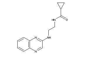 N-[2-(quinoxalin-2-ylamino)ethyl]cyclopropanecarboxamide