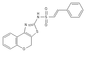 N-(4H-chromeno[4,3-d]thiazol-2-yl)-2-phenyl-ethenesulfonamide