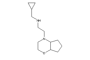 2-(3,4a,5,6,7,7a-hexahydro-2H-cyclopenta[b][1,4]oxazin-4-yl)ethyl-(cyclopropylmethyl)amine