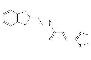 N-(2-isoindolin-2-ylethyl)-3-(2-thienyl)acrylamide