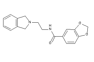 N-(2-isoindolin-2-ylethyl)-piperonylamide