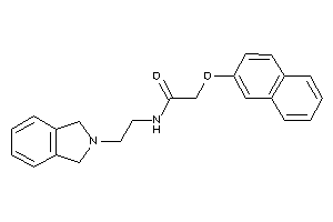 N-(2-isoindolin-2-ylethyl)-2-(2-naphthoxy)acetamide