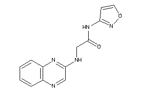 N-isoxazol-3-yl-2-(quinoxalin-2-ylamino)acetamide