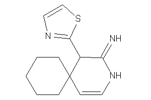 Image of (5-thiazol-2-yl-3-azaspiro[5.5]undec-1-en-4-ylidene)amine