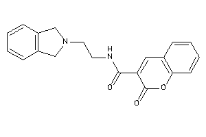 N-(2-isoindolin-2-ylethyl)-2-keto-chromene-3-carboxamide