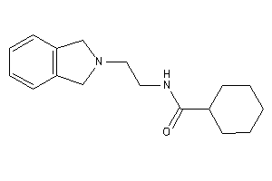 N-(2-isoindolin-2-ylethyl)cyclohexanecarboxamide