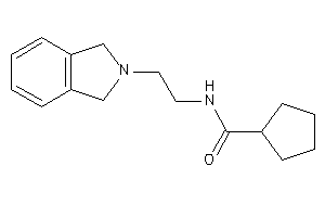 N-(2-isoindolin-2-ylethyl)cyclopentanecarboxamide