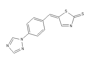 5-[4-(1,2,4-triazol-1-yl)benzylidene]-3-thiazoline-2-thione