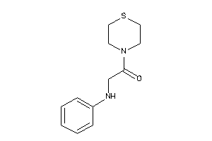 2-anilino-1-thiomorpholino-ethanone